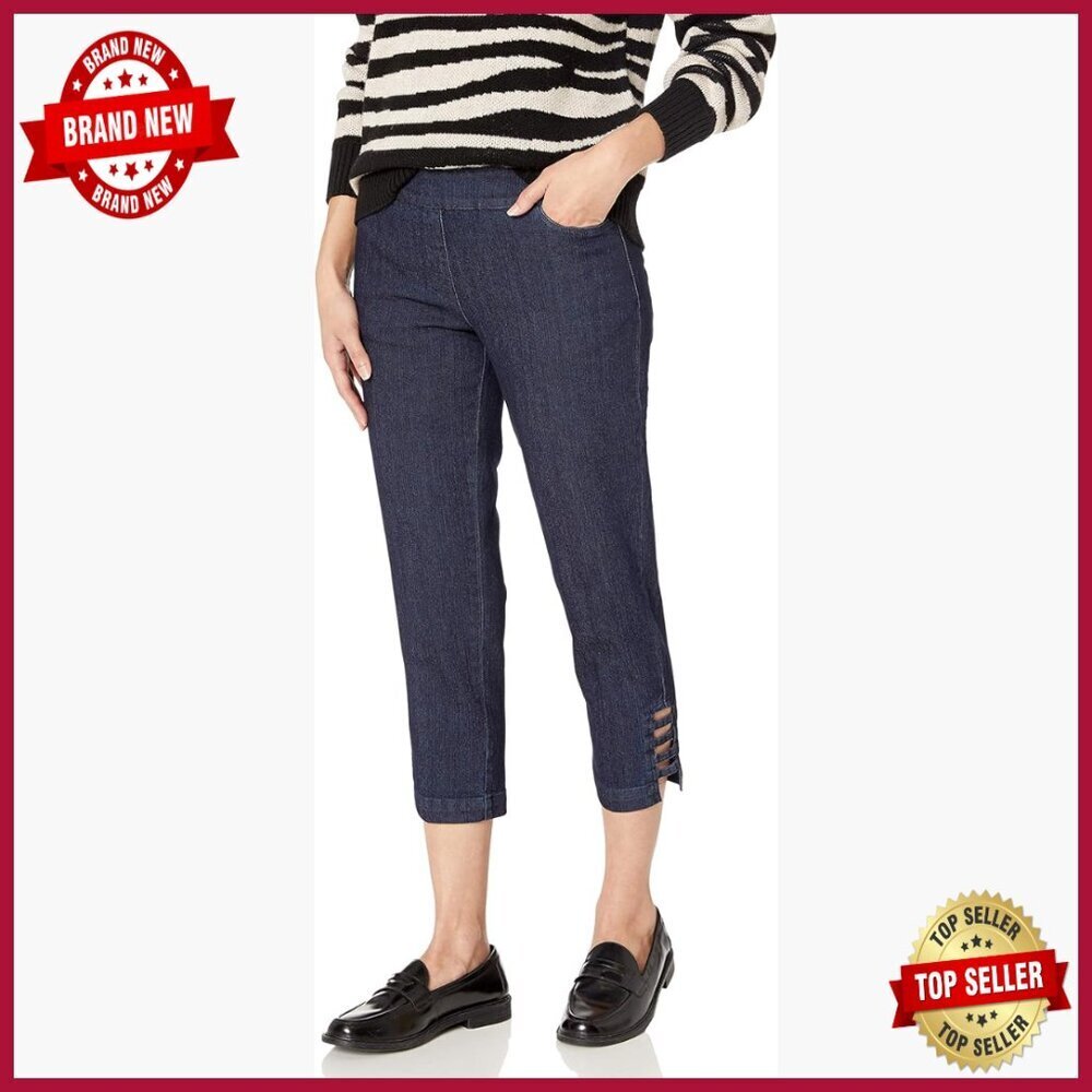 Petite Pull-On Pants with Tummy Control Panel and Real Pockets